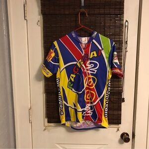 Aussie Mens Ragbrai 2002 Cycling Shirt Jersey Size Small Made in USA